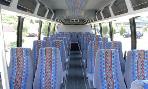24 Passenger Bus interior